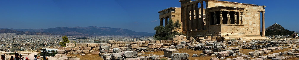 Erechtheion over Athens