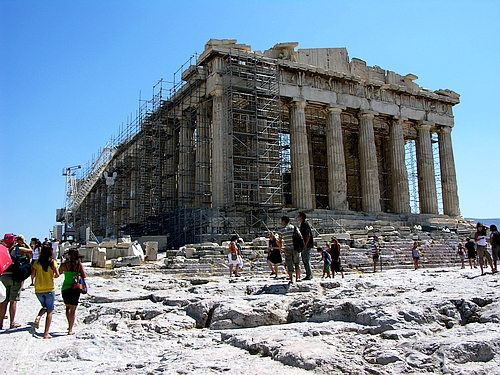 overall view of the Parthenon