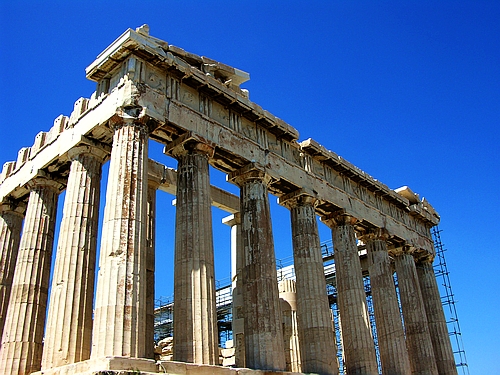 overall view of the Parthenon