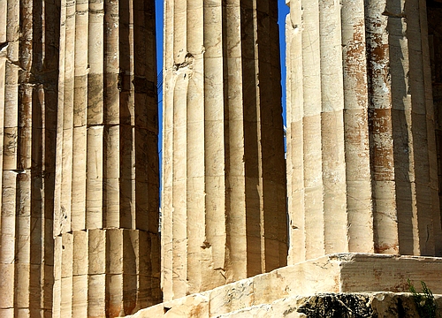 columns of the Parthenon
