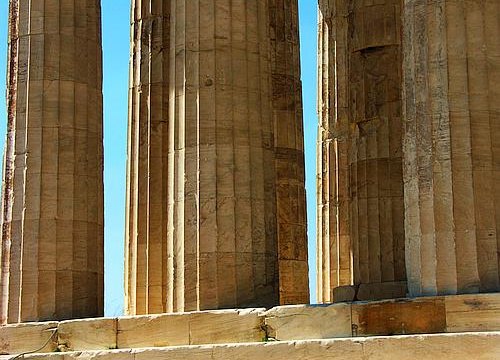 columns of the Parthenon