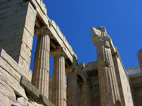 detail of the Propylaea
