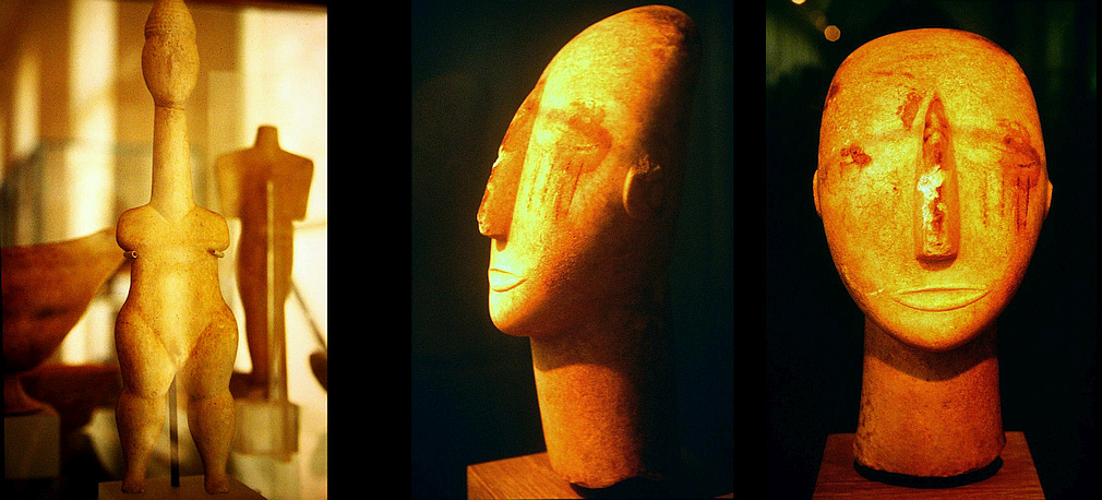 Cycladic figurines