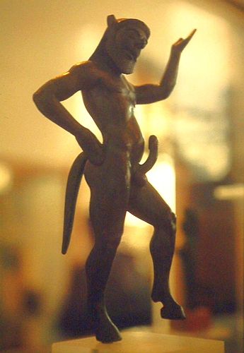 bronze Satyr
