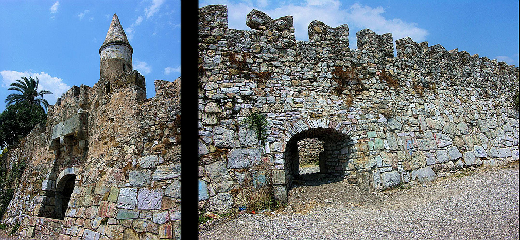 Navpaktos city walls