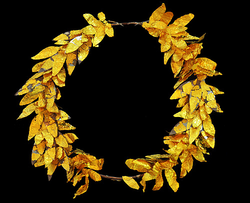 golden wreath
