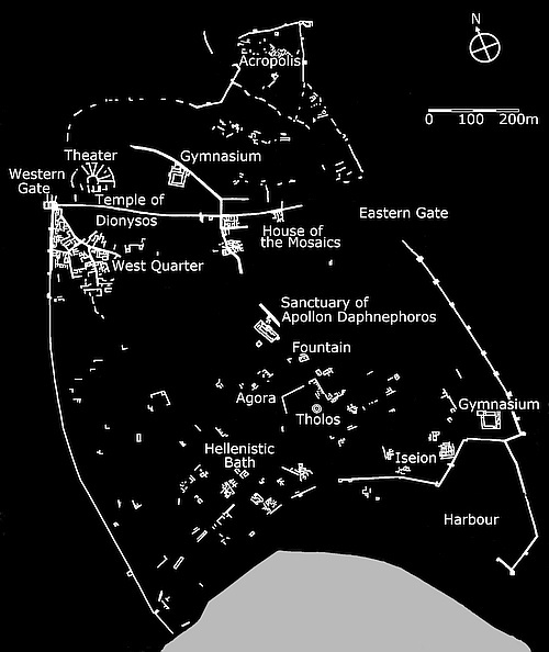 ancient Eretria plan