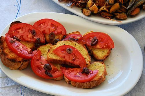 appetizers and mussels