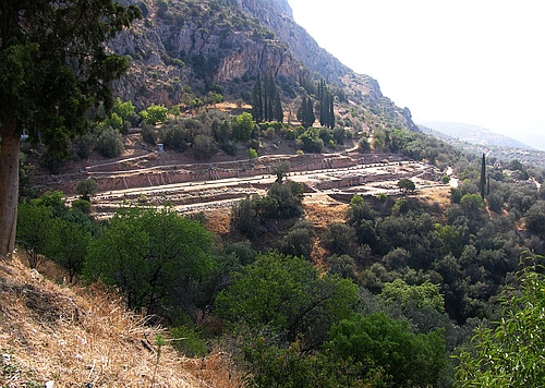 ancient gymnasium of Delphi