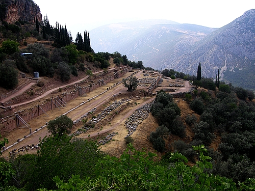 ancient gymnasium of Delphi