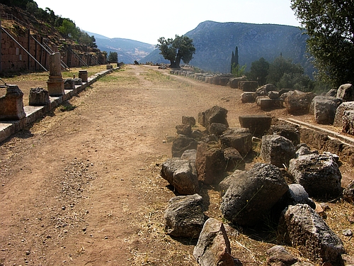 ancient gymnasium of Delphi