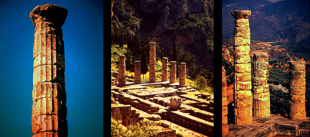 temple of Apollo in Delphi