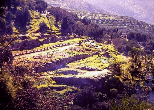 ancient gymnasium of Delphi