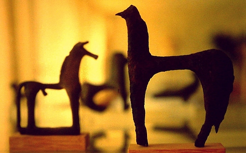 bronze horse figurines 