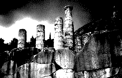 polygonal wall and temple of Apollo