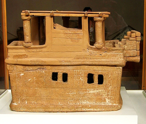 model of a Minoan house