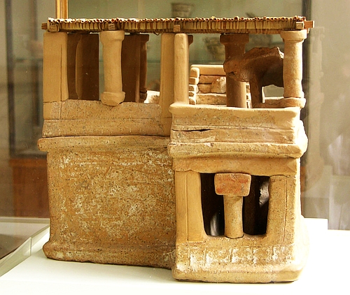 model of a Minoan house