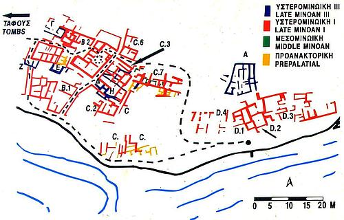 Mochlos island plan
