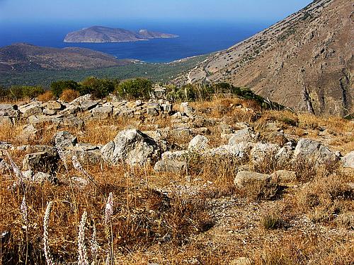 view to Psira island