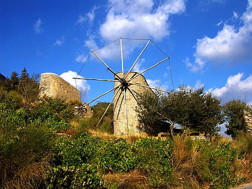 wind mills in the Lasithi plain