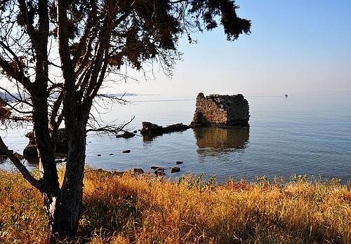 Byzantine Potidaia tower