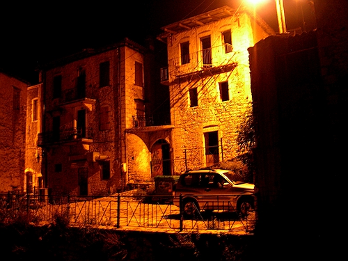night at Dimitsana