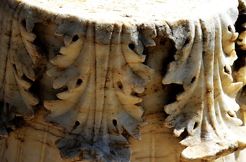 Loukou monastery column capital