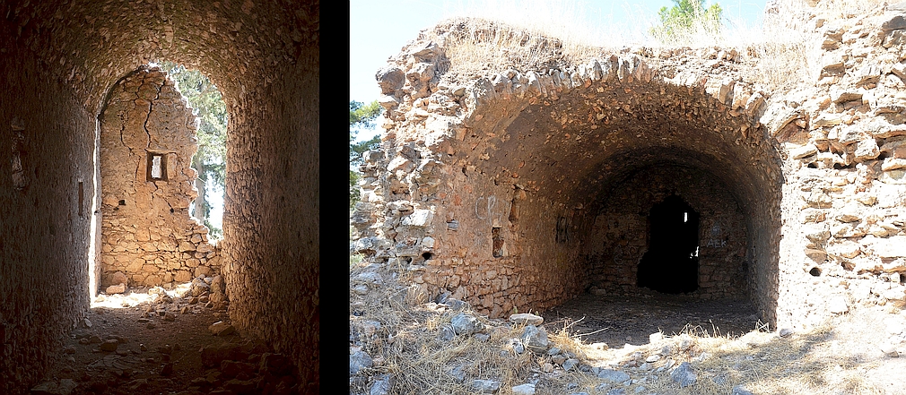 Ottoman fortification Meligou