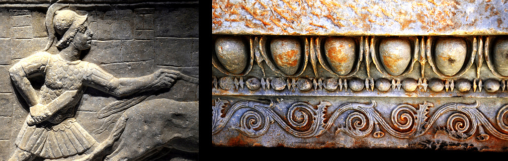 sarcophagus fragment