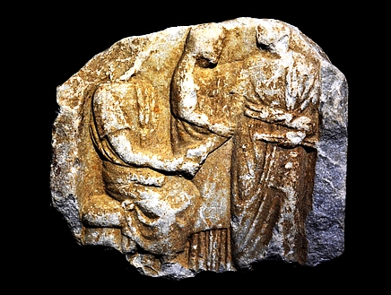 funerary relief stele