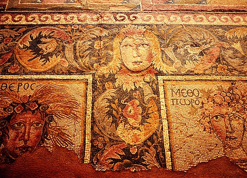 mosaic floor