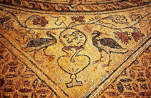 mosaic floor