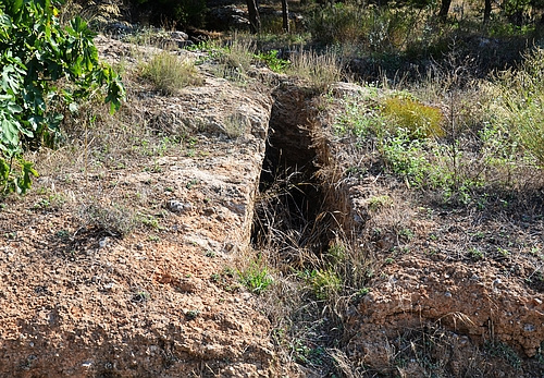 Mycenaean chamber tomb in Deiras