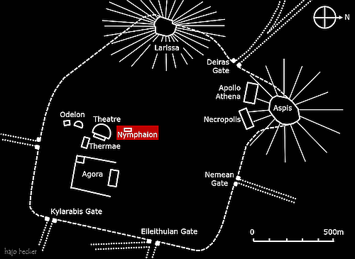 Argos Nymphaion plan