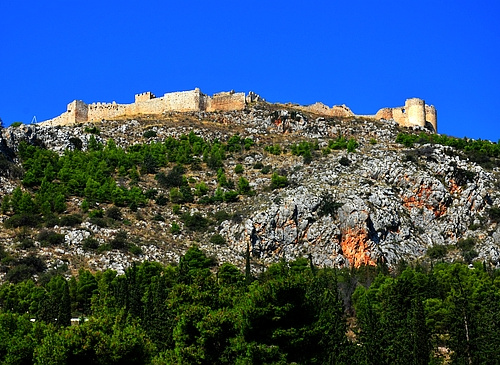 view to Larissa castle