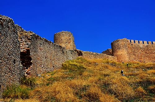 walls of Larissa castle