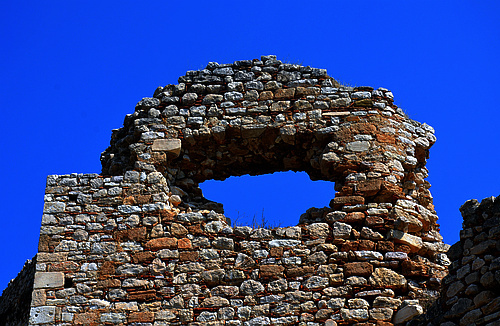 walls of Larissa castle