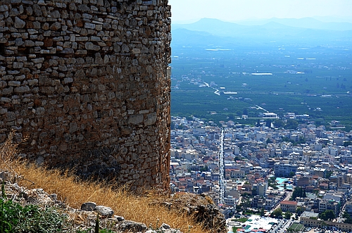 view from Larissa castle
