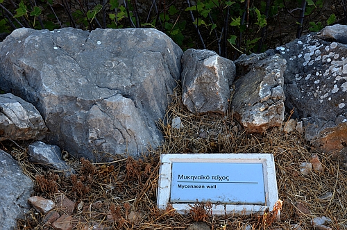 Mycenaean wall