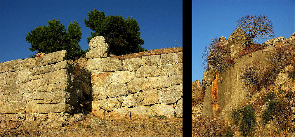 walls of Asine