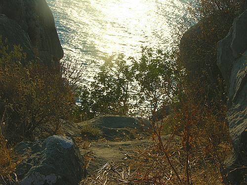 view from Asine acropolis