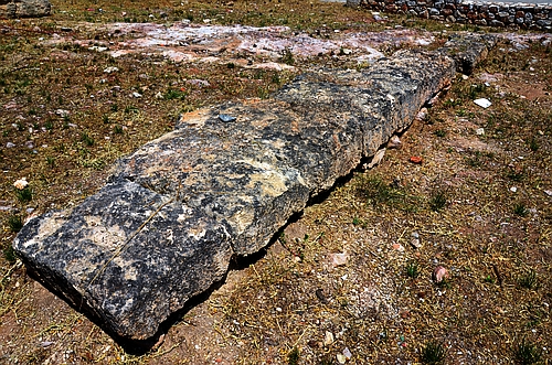 remains of Archaic temple