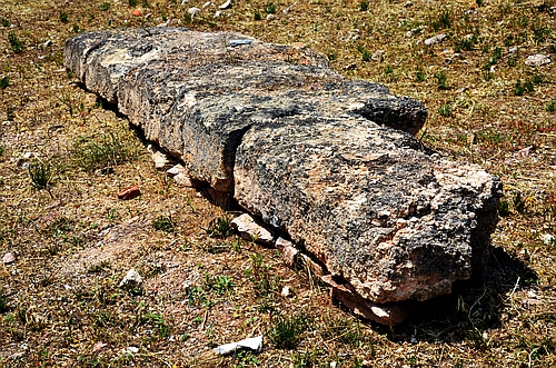 remains of Archaic temple