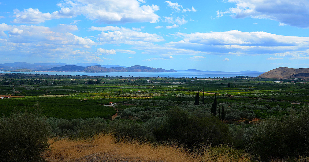 view from the Hellenikon Pyramid