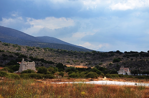 view to the sites of Iria