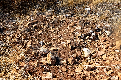 possible remains of a chamber tomb