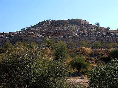 view to Mycenae