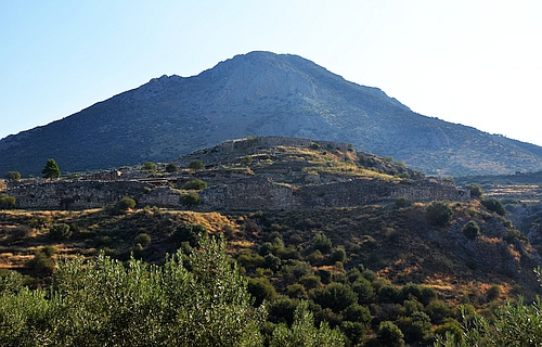 view to Mycenae