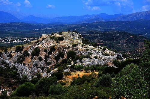 view to Mycenae