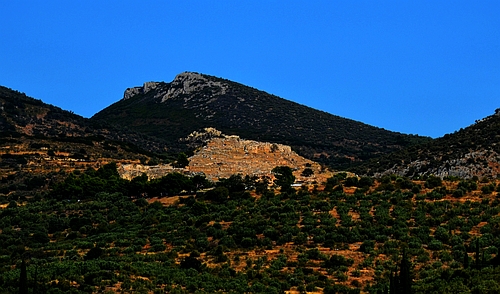 view to Mycenae